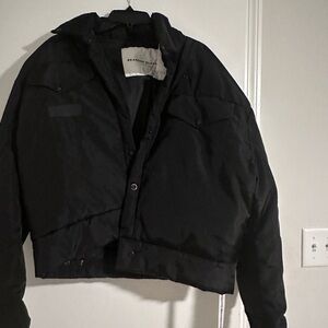 Black Cropped Jacket By Brandon Blackwood